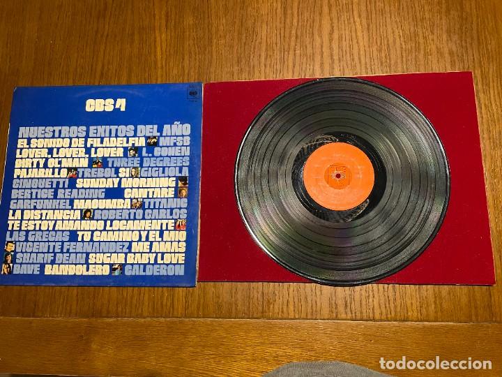 Discos de vinilo: LP VINILO CBS 4 NUESTROS EXITOS DEL A&Ntilde;O 1974 - Foto 1