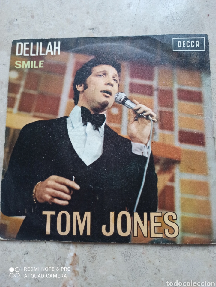 Discos de vinilo: Tom Jones. Delilah, Smile - Foto 1