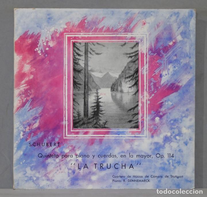 Discos de vinilo: LP. schubert. la trucha OP 114. DENNEMARCK - Foto 1