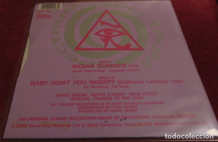 Discos de vinilo: Spectrum &ndash; Indian Summer - SINGLE UK 1993 - Foto 2