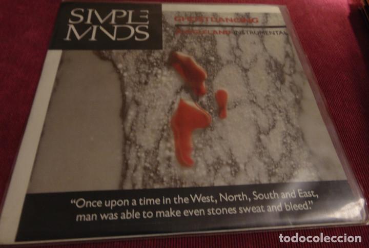 Discos de vinilo: Simple Minds &ndash; Ghostdancing - SINGLE 1986 - Foto 1