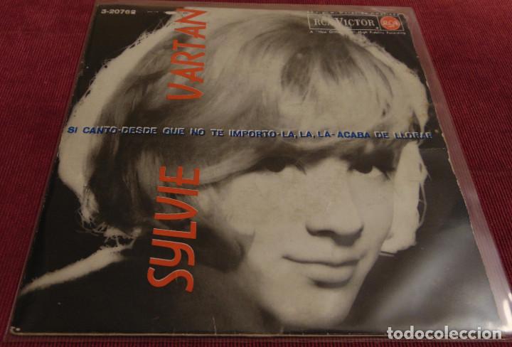 Discos de vinilo: Sylvie Vartan &ndash; Si Canto + 3 - EP 1964 - Foto 3