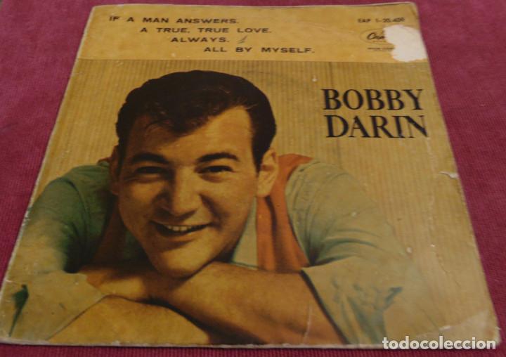 Discos de vinilo: Bobby Darin &ndash; If A Man Answers +3 - EP 1962 - Foto 1