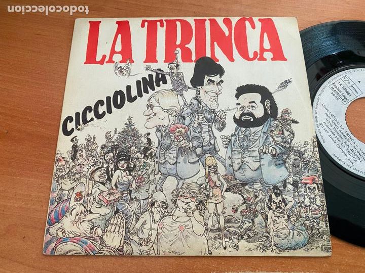 Discos de vinilo: LA TRINCA (CICCIOLINA) SINGLE 1987 (EPI24) - Foto 1