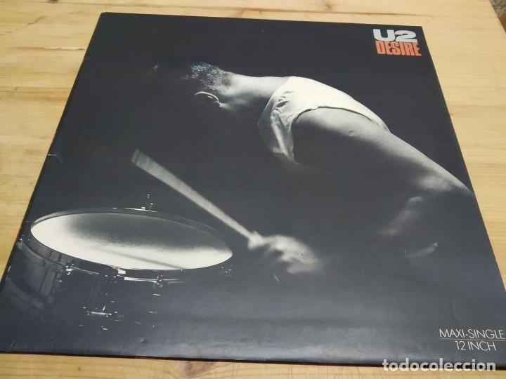 Discos de vinilo: U2 - Desire -EDICION ESPA&Ntilde;OLA 1988 - Foto 1