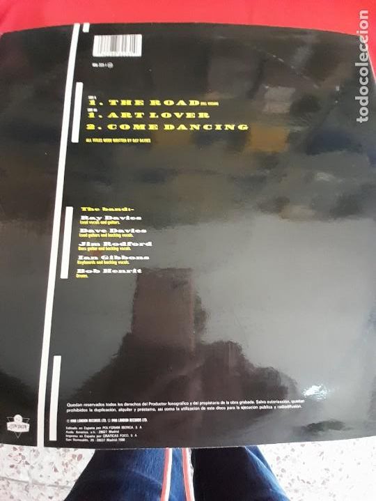 Discos de vinilo: THE KINKS - THE ROAD MAXI SINGLE SPAIN 1988 - Foto 2