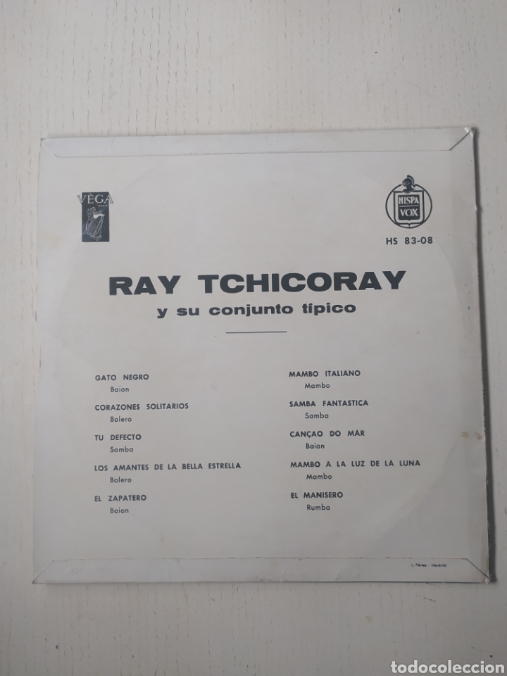 Discos de vinilo: Mini LP Ray Tchicoray - Foto 2