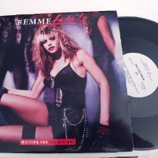 Discos de vinilo: FEMME FATALE-MAXI WAITING FOR THE BIG ONE-PROMOCIONAL. Lote 320245643
