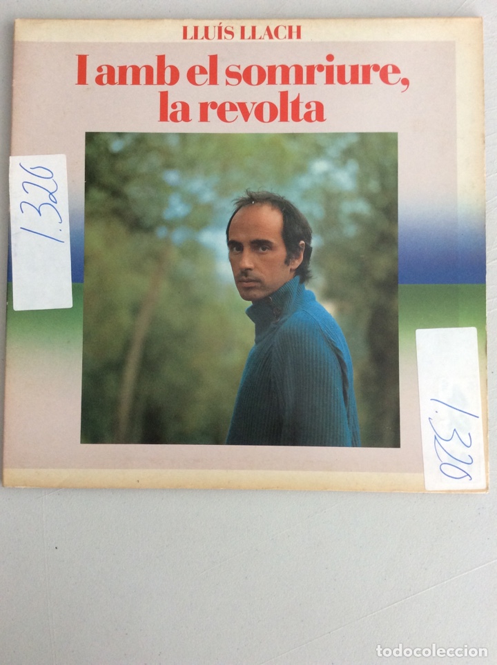 Discos de vinilo: Llu&iacute;s Llach. I amb el somriure, la revolta. - Foto 1