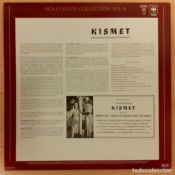 Discos de vinilo: KISMET ROBERT WRIGHT, GEORGE FORREST CBS RECORDS COMO NUEVO!! - Foto 2