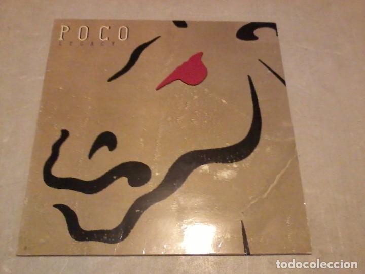 Discos de vinilo: Poco LP Legacy Esp.1989 insert letras - Foto 1