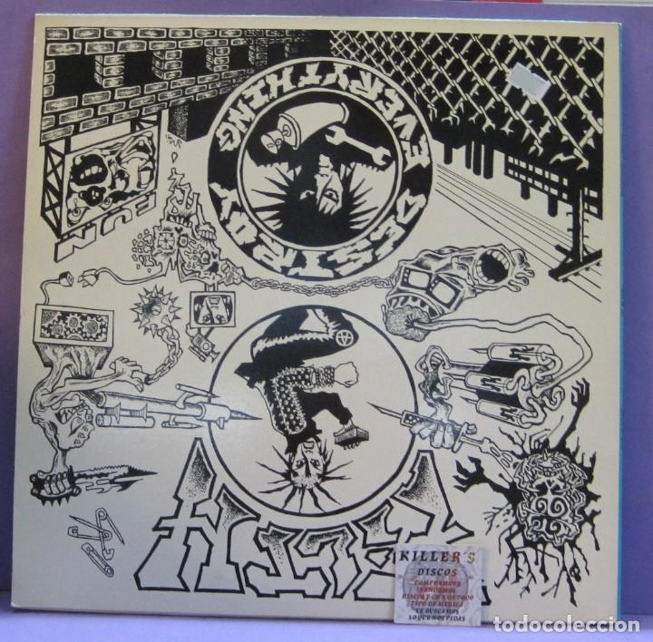 Discos de vinilo: Blatz & Filth - Shit Split - LP Hardcore - Foto 2