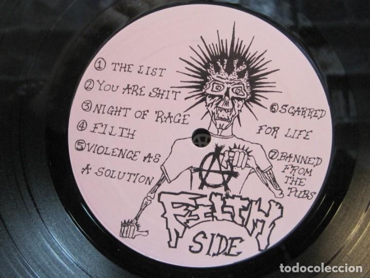 Discos de vinilo: Blatz & Filth - Shit Split - LP Hardcore - Foto 3