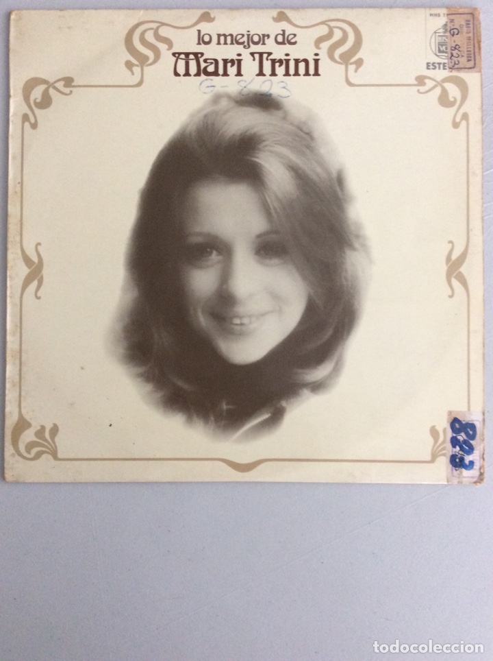 Discos de vinilo: Lo mejor de Mari Trini. - Foto 1