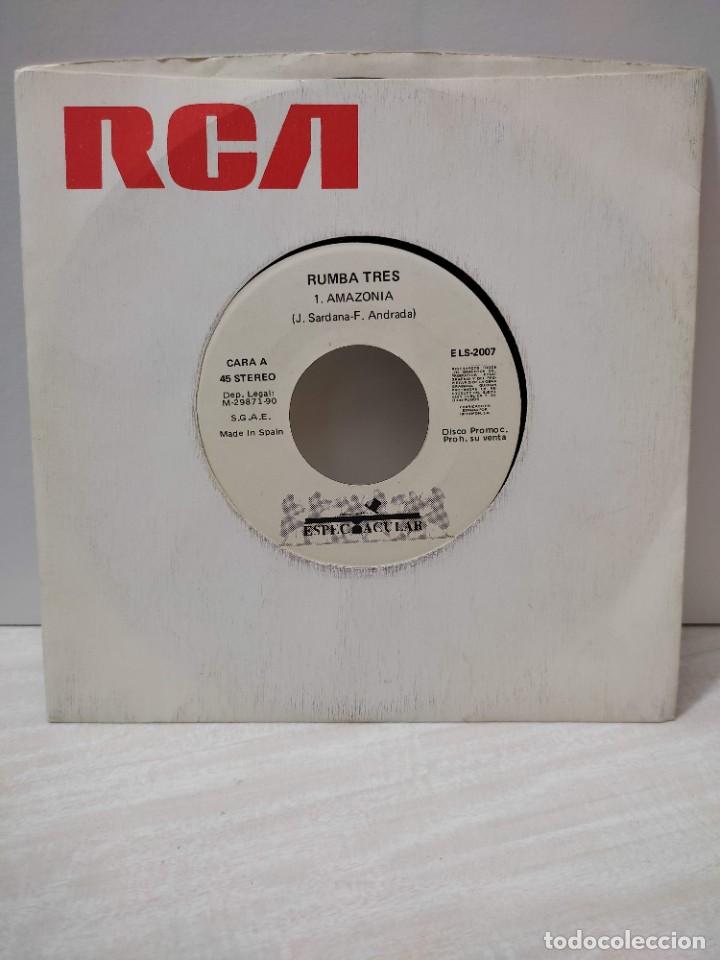Discos de vinilo: Rumba Tres - Amazonia 1990 (Single) - Foto 1