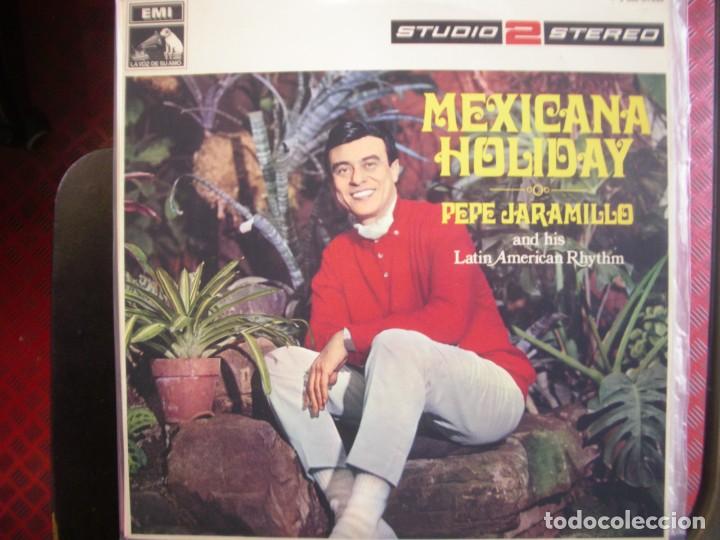 Disques de vinyle: PEPE JARAMILLO- MEXICANA HOLIDAY. LP MINT
