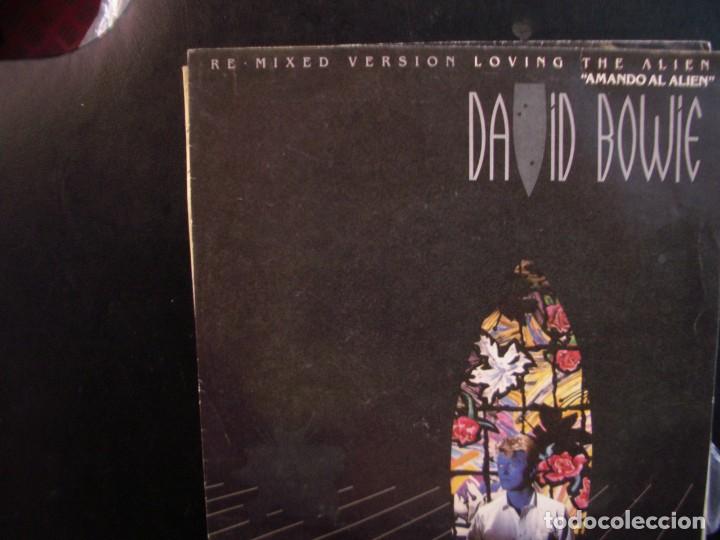 Discos de vinilo: DAVID BOWIE- LOVING THE ALIEN. SINGLE MINT PROMO.