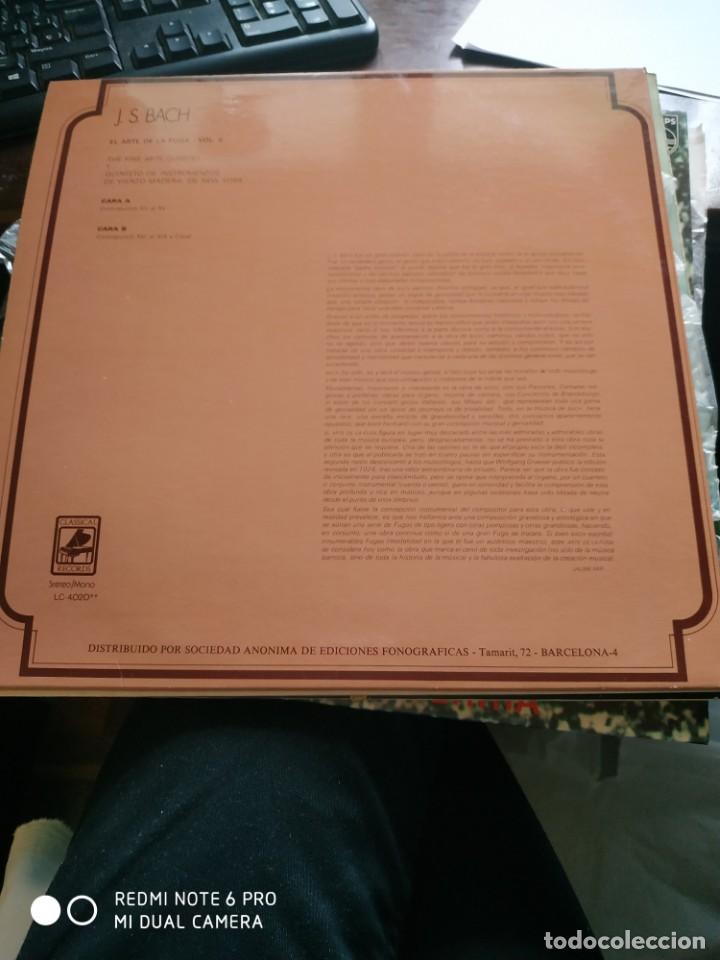 Discos de vinilo: Bach el arte de la fuga 2 - Foto 1
