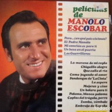 Discos de vinilo: PELÍCULAS DE MANOLO ESCOBAR