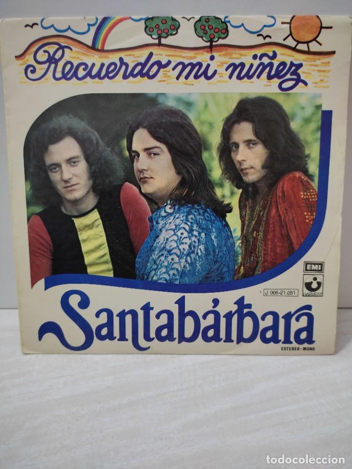 Discos de vinilo: Santabarbara. Recuerdo de mi ni&ntilde;ez. Rokanroll - Foto 1