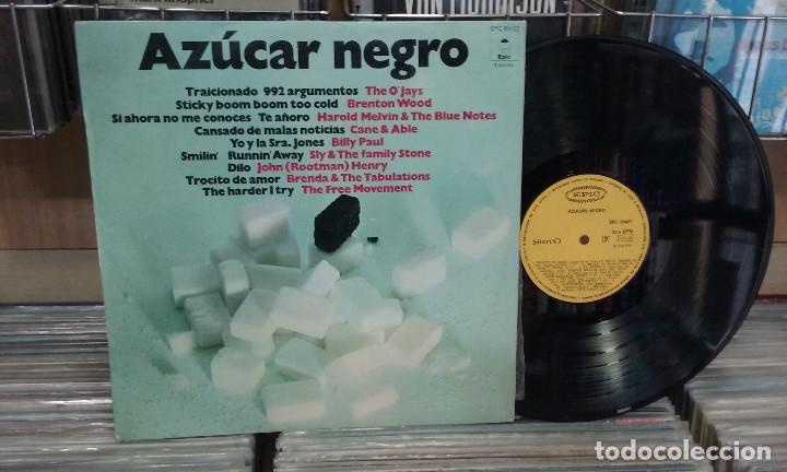 Discos de vinilo: Az&uacute;car negro. Epic 1973, ref. EPC 65427 -- LP - Foto 1
