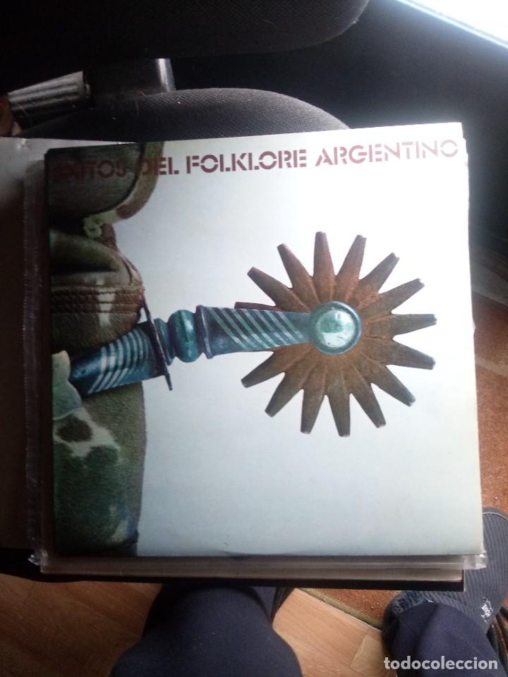 Discos de vinilo: lote de folklore argentino 2 lps doble y sencillo - Foto 1