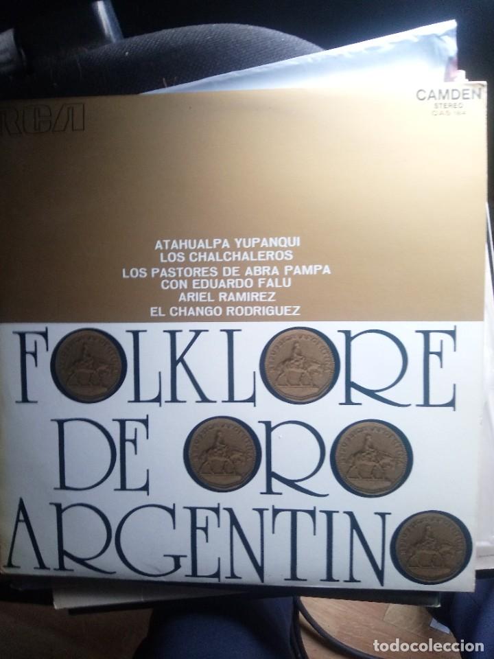 Discos de vinilo: lote de folklore argentino 2 lps doble y sencillo - Foto 4
