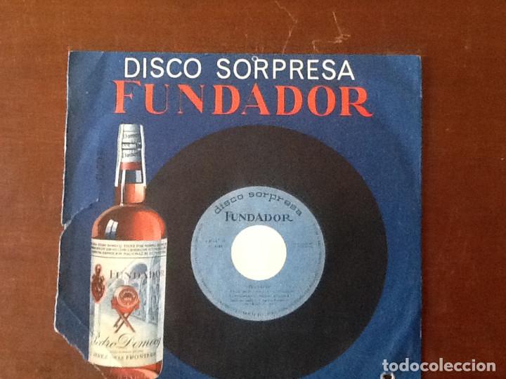 Discos de vinilo: DISCO SORPRESA FUNDADOR, TOP HITS - Foto 1