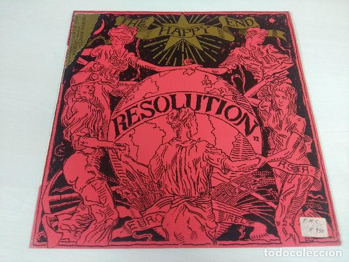 Discos de vinilo: THE HAPPY END/RESOLUTION/VINILO. - Foto 1