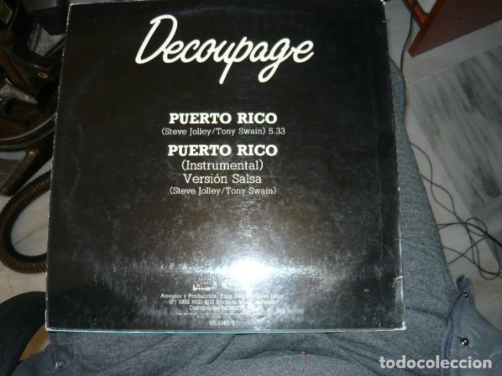 Discos de vinilo: Decoupage &lrm;&ndash; Puerto Rico - Foto 2