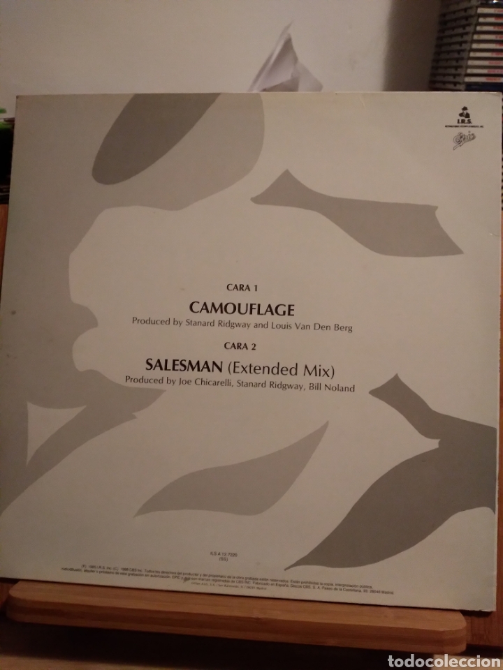 Discos de vinilo: STAN RIDGWAY &rdquo;CAMOUFLAGE&rdquo; ES.86 - Foto 2