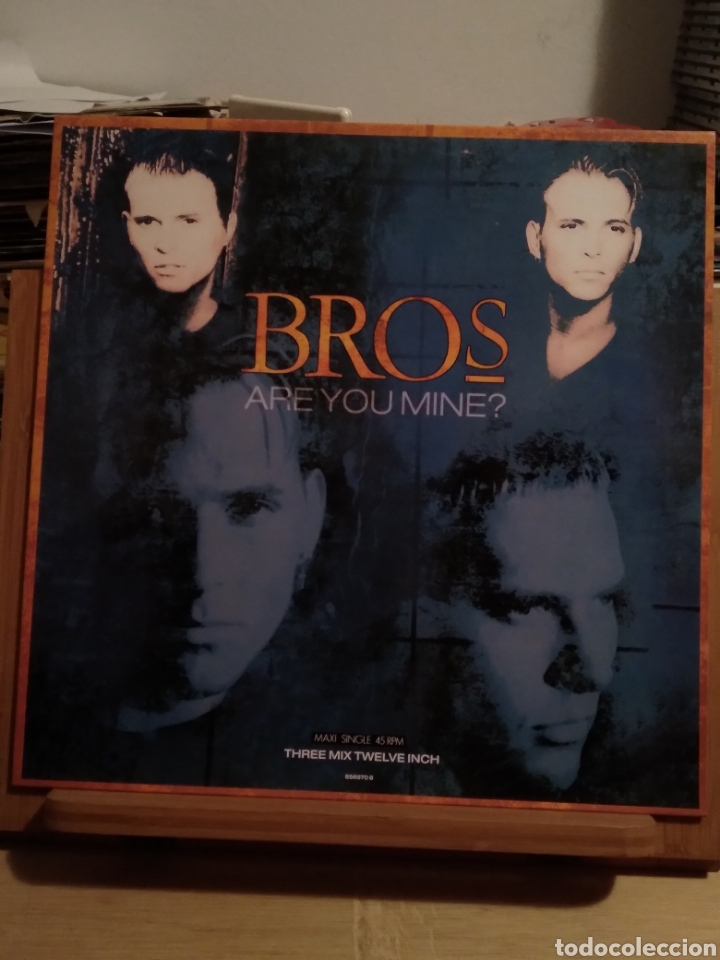 Discos de vinilo: BROS &rdquo;ARE YOU MINE&rdquo; ES.91 - Foto 1