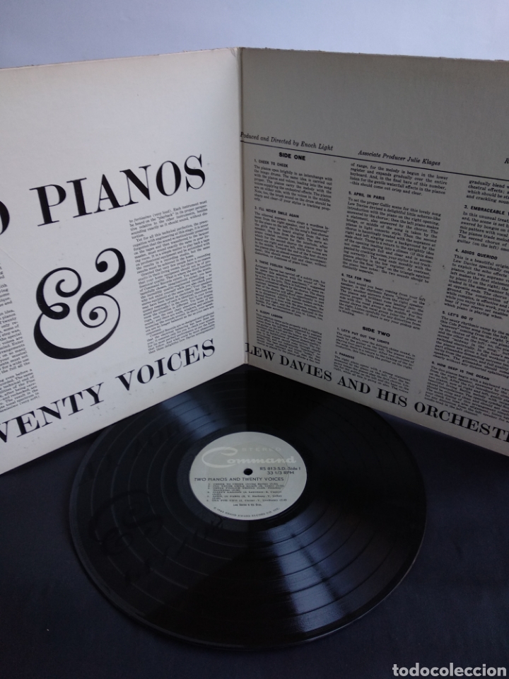Discos de vinilo: *TWO PIANOS AND TWENTY VOICES, US, COMMAND, 1960 - Foto 2
