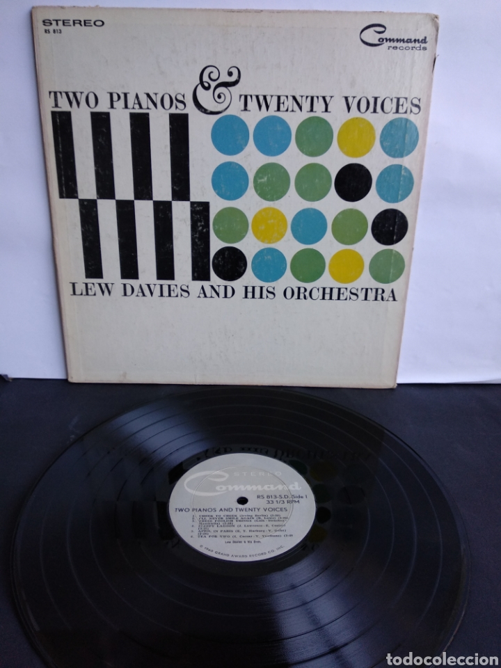 Discos de vinilo: *TWO PIANOS AND TWENTY VOICES, US, COMMAND, 1960 - Foto 1