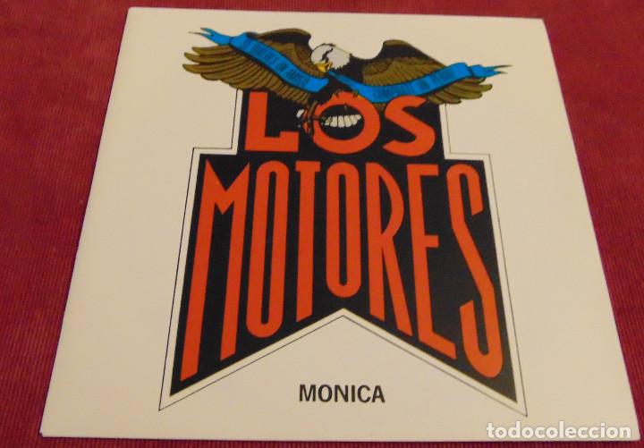 Discos de vinilo: Los Motores &ndash; MONICA - SINGLE 1991 - Foto 1