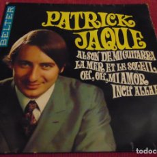 Discos de vinilo: PATRICK JAQUE – INCH ALLAH + 3 - EP BELTER 1967