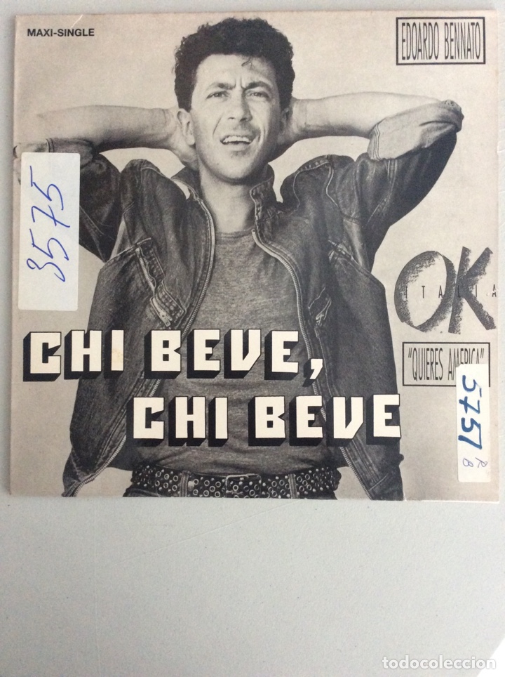 Discos de vinilo: Edoardo Bennato. Chi beve , chi beve. - Foto 1