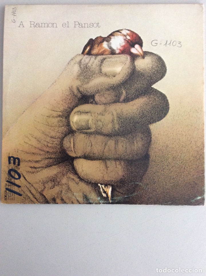 Discos de vinilo: Al Tall. A Ramon el Pansot. Deixeu que rode la roda - Foto 2