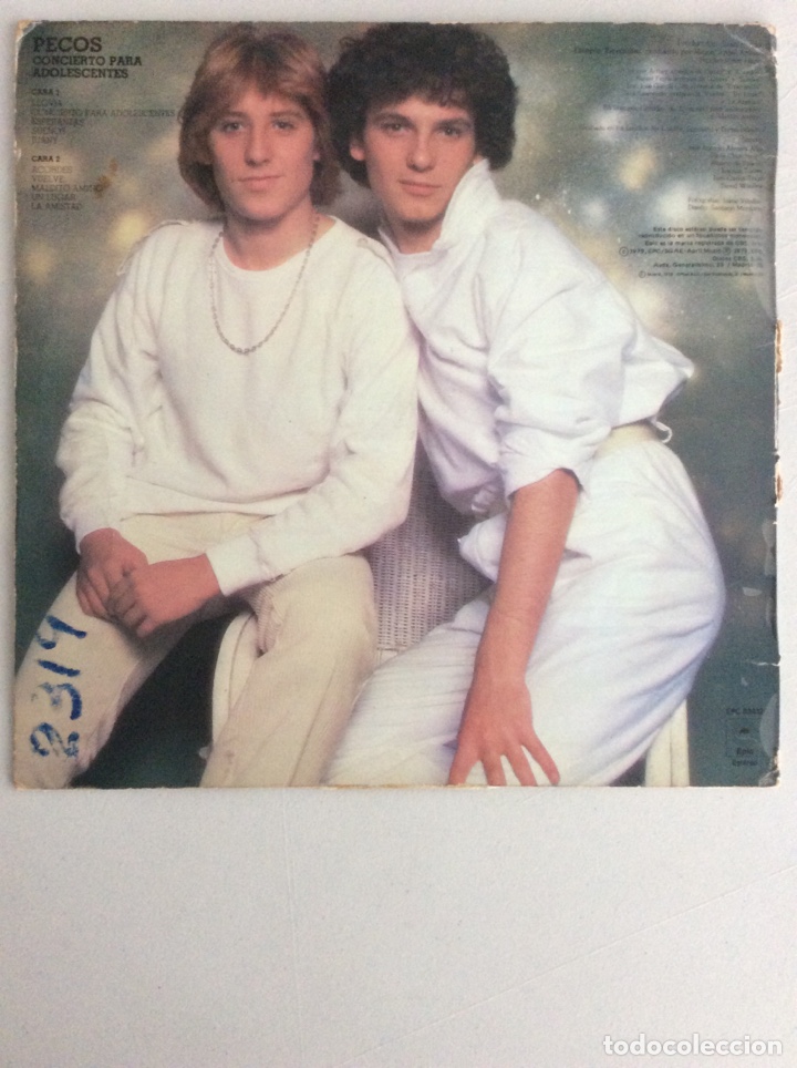 Discos de vinilo: Pecos. Concierto para adolescentes. - Foto 2