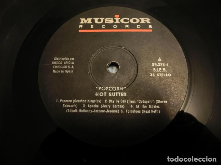 Discos de vinilo: HOT BUTTER - POP CORN (SPAIN 1972) - Foto 3