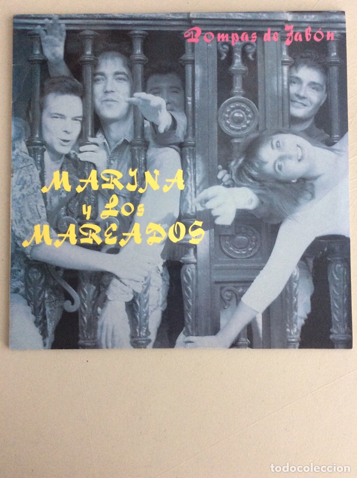 Discos de vinilo: Marina y los mareados. Pompas de jab&oacute;n. - Foto 1