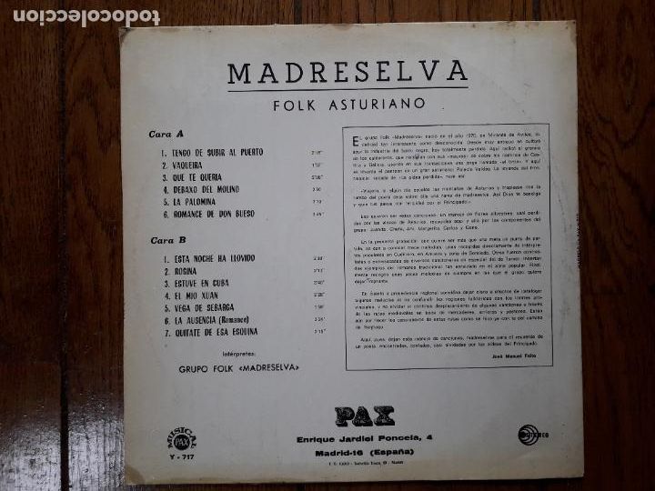 Discos de vinilo: Madreselva - folk asturiano - Foto 2