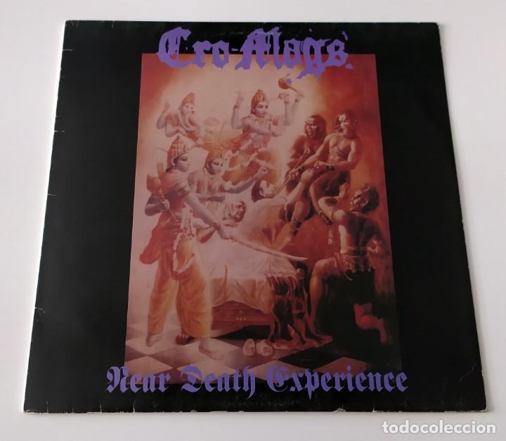Discos de vinilo: LP CRO-MAGS - NEAR DEATH EXPERIENCE - Foto 1