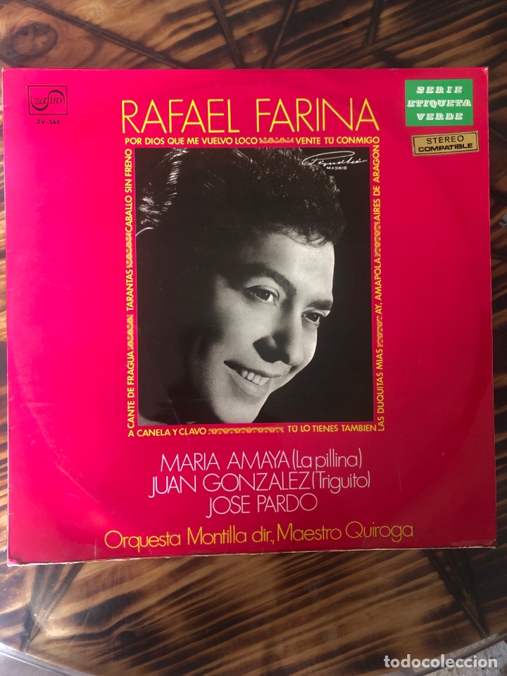 Discos de vinilo: Rafael Farina - Foto 1