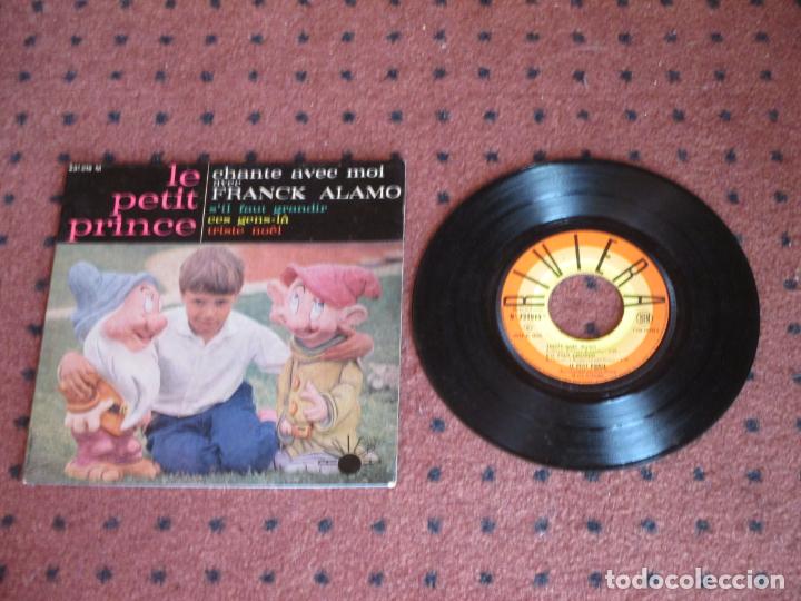 Dischi in vinile: LE PETIT PRINCE AVEC FRANK ALAMO - CHANTE AVEC MOI - SINGLE - FRANCIA - RIVIERA - L -