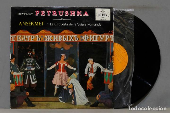 Discos de vinilo: LP. Stravinsky. Ansermet. Petrushka - Foto 1