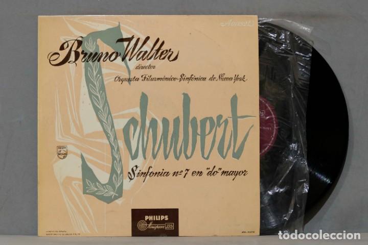 Discos de vinilo: LP. SINFONIA 7. SCHUBERT. WALTER - Foto 1