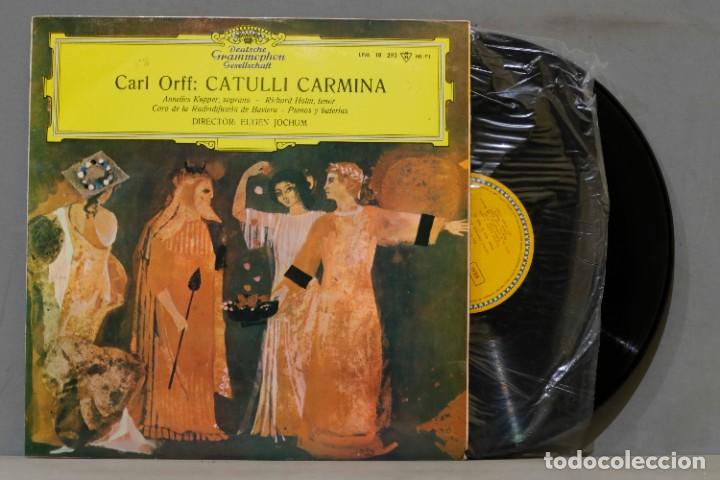 Discos de vinilo: LP. CATULLI CARMINA. ORFF. JOCHUM - Foto 1
