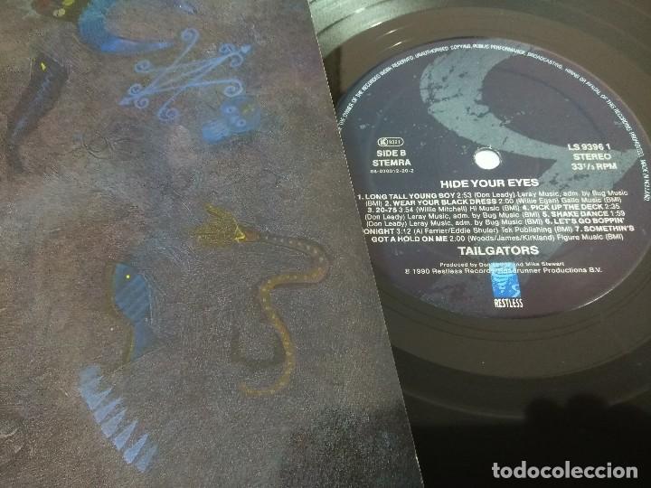 Discos de vinilo: THE TAILGATORS/HIDE YOUR EYES/VINILO. - Foto 2
