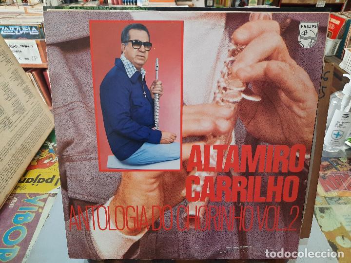 Disques de vinyle: Altamiro Carrilho - Antolg&iacute;a Do Chorinho, vol. II - LP. sello Philips 1977